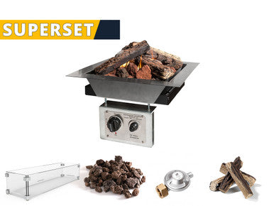 Happy Cocooning SUPERSET inbouwbrander vierkant | 40 x 40 cm