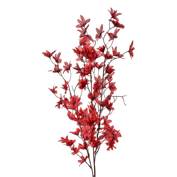 Clayre & Eef Kunstbloem 110 cm Rood Kunststof