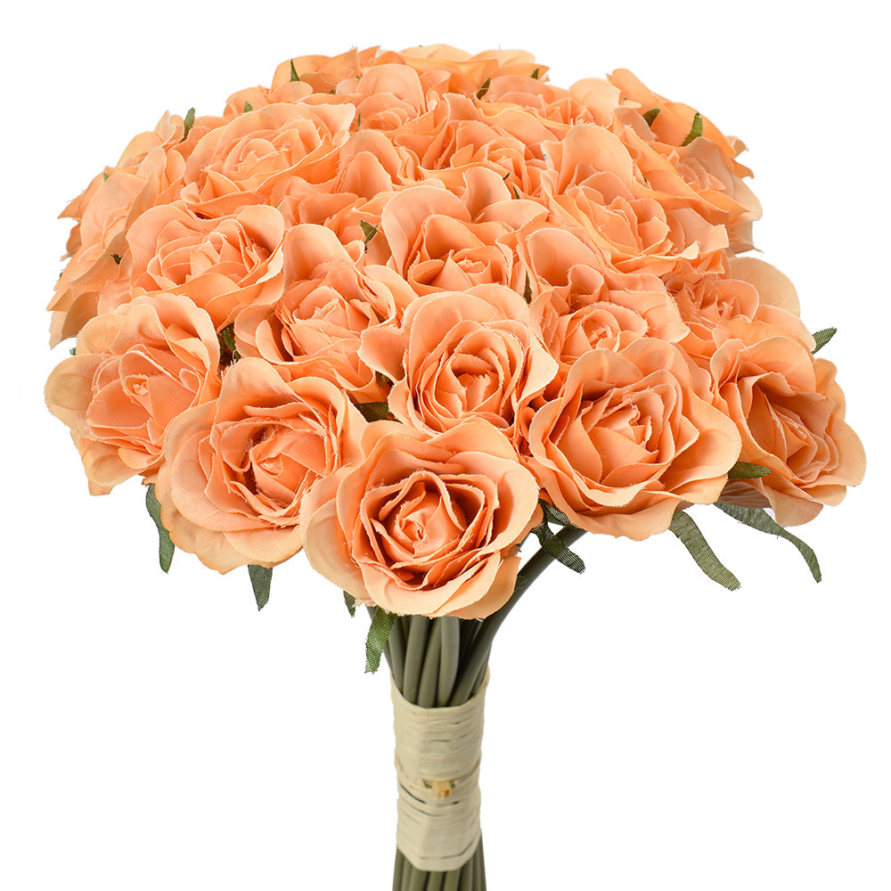 Clayre & Eef Kunstbloem 30 cm Oranje Kunststof