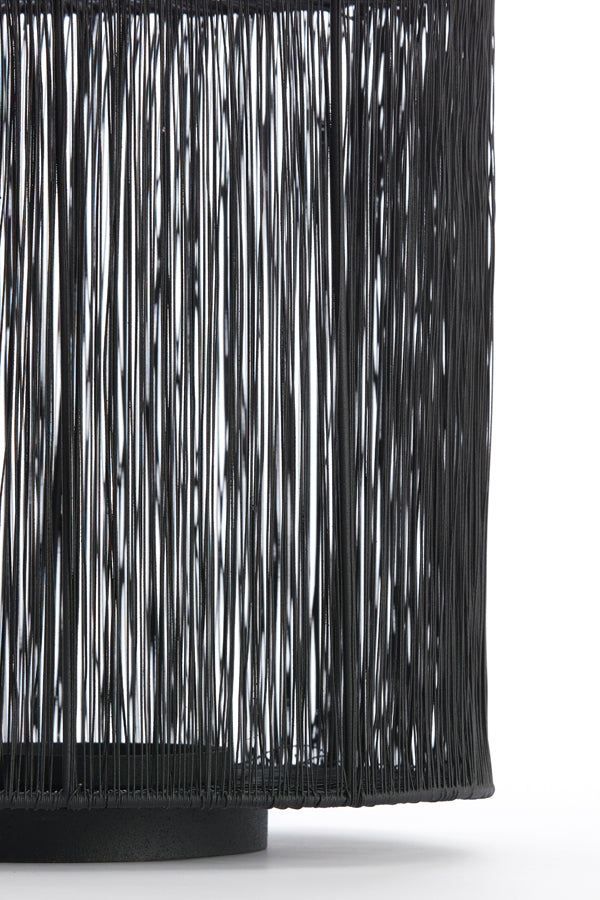 Light & Living Light&living Windlicht 28x20x30 cm BANJO zwart
