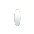 PTMD Serine Sand Steel Oval Mirror Small