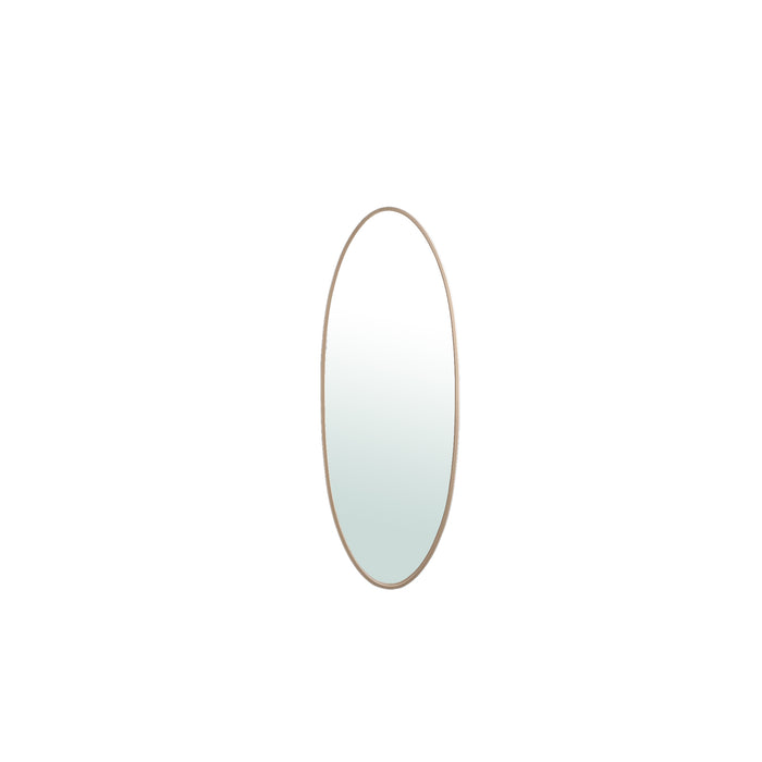 PTMD Serine Sand Steel Oval Mirror Small