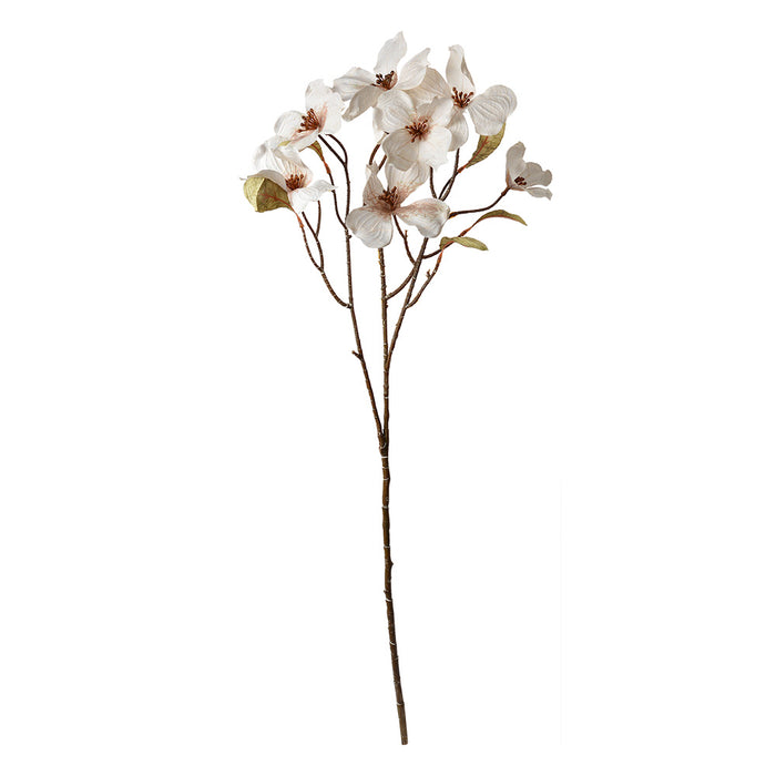 Clayre & Eef Kunstbloem 72 cm Wit Kunststof