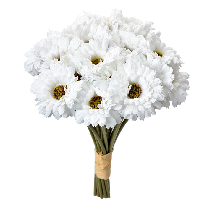 Clayre & Eef Kunstbloem 30 cm Wit Kunststof