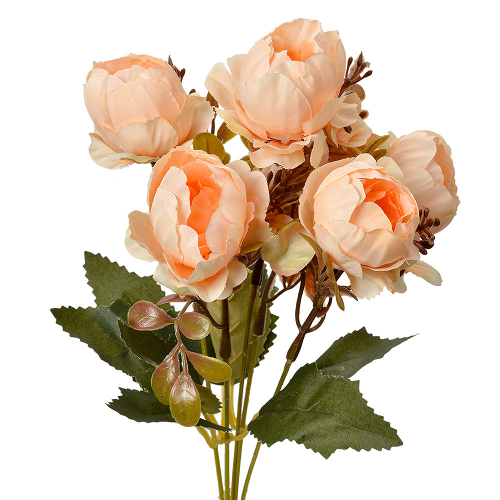 Clayre & Eef Kunstbloem 34 cm Geel Kunststof