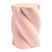 &k amsterdam Pillar Marshmallow Bijzettafel H 40 cm - Roze