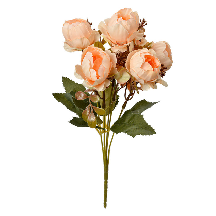 Clayre & Eef Kunstbloem 34 cm Geel Kunststof