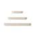 Svea - Rocco wanplanken - set van 3 - beige