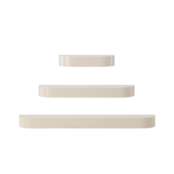 Svea - Rocco wanplanken - set van 3 - beige