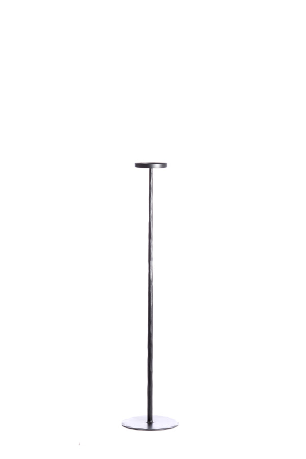 Light & Living Light&living Kaarsenhouder Ø18x80 cm ESINE mat zwart