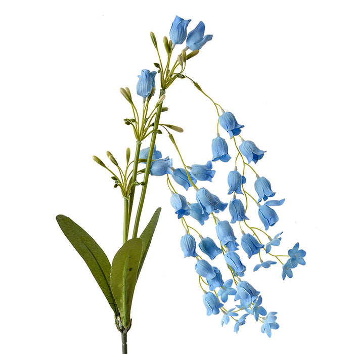 Clayre & Eef Kunstbloem 80 cm Blauw Kunststof