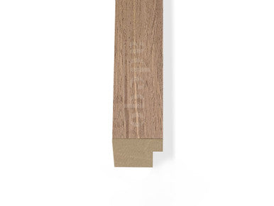 Adeqo eindlat voor Akupanel - Klassiek Walnoot - 300 cm