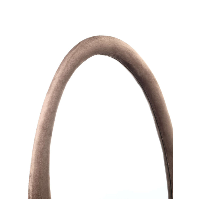 PTMD Don Brown Velvet Mirror Organic Oval S