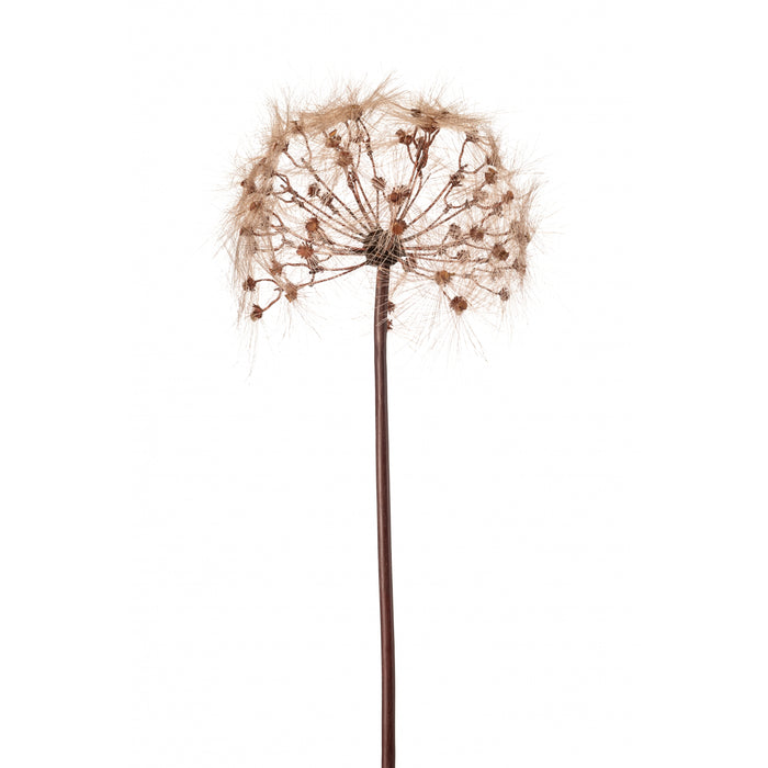 Fleurdirect Kunsttak Dandelion - Bruin - Kunststof - 0x91x0cm (BxHxD)