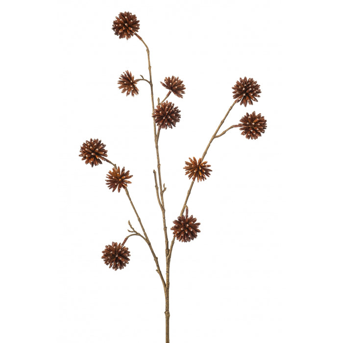Fleurdirect Kunsttak Camptotheca - Bruin - Kunststof