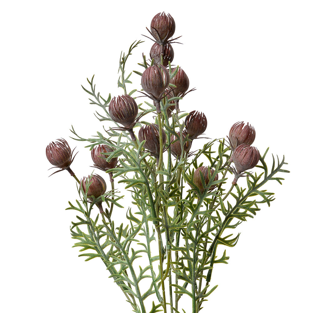 Clayre & Eef Kunstbloem 47 cm Paars Kunststof