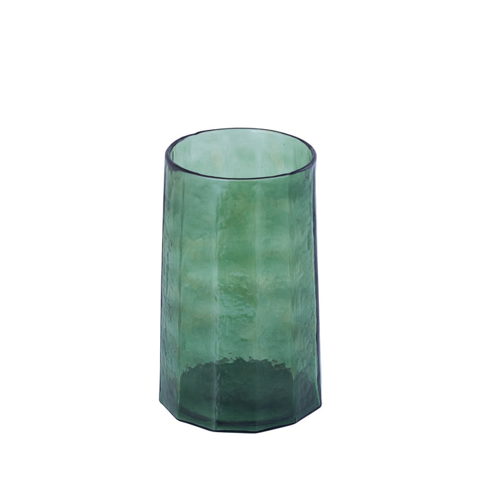 PTMD Pernella Green Ribbed Glass Stormlight M