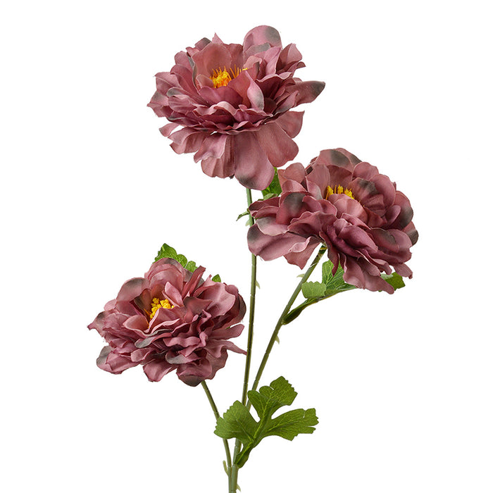 Clayre & Eef Kunstbloem 64 cm Paars Kunststof