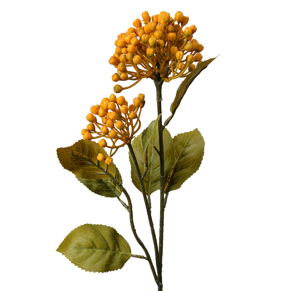 Clayre & Eef Kunstbloem 53 cm Geel Kunststof