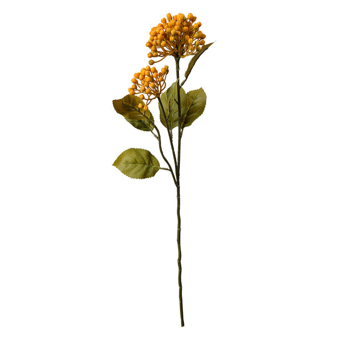 Clayre & Eef Kunstbloem 53 cm Geel Kunststof