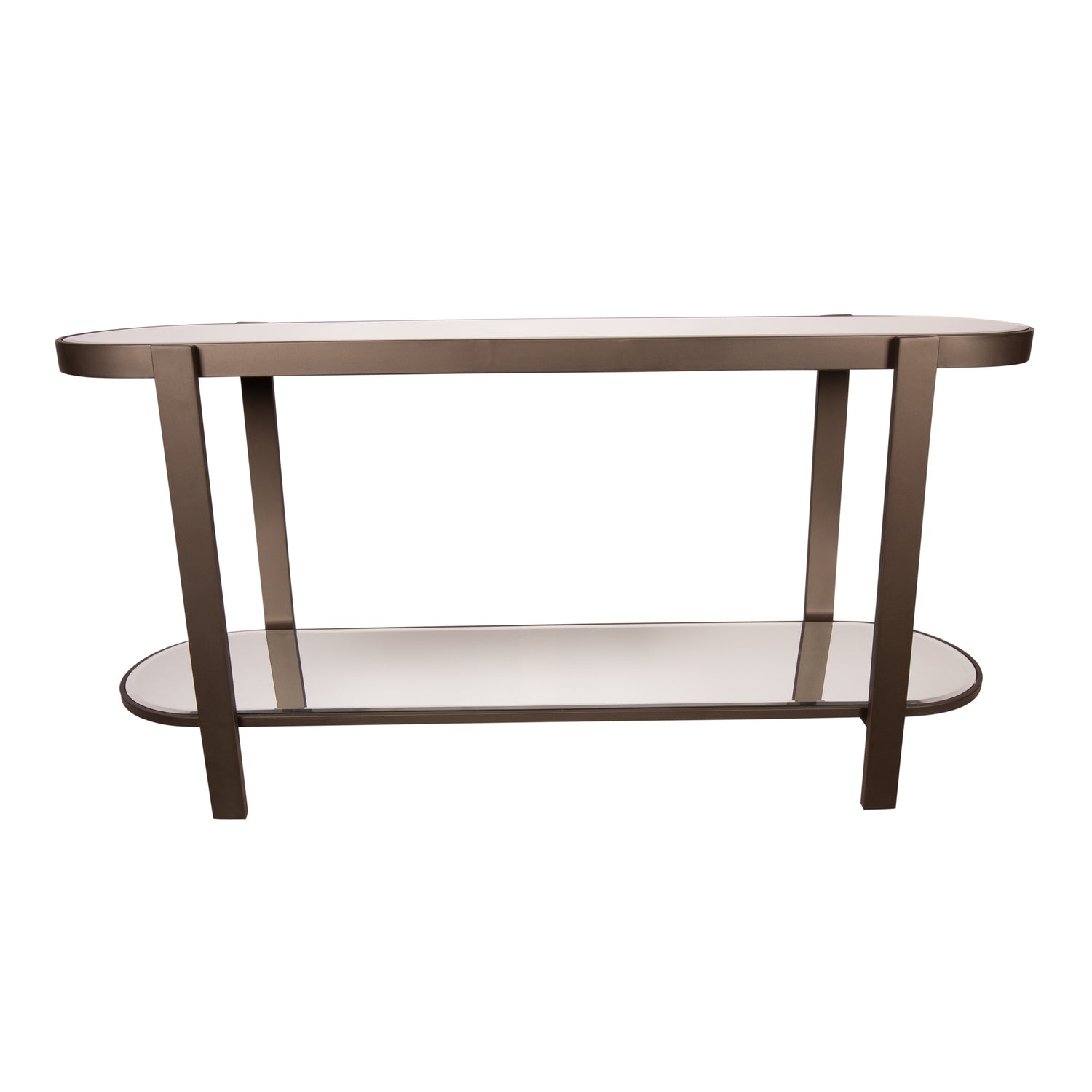 PTMD Yozan Console Table Mirror Metal Legs