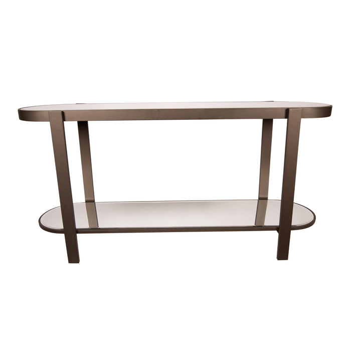 PTMD Yozan Console Table Mirror Metal Legs