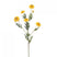 Fleurdirect Kunstbloem Tagetes - Geel - Polyester - 0x70x0cm (BxHxD)