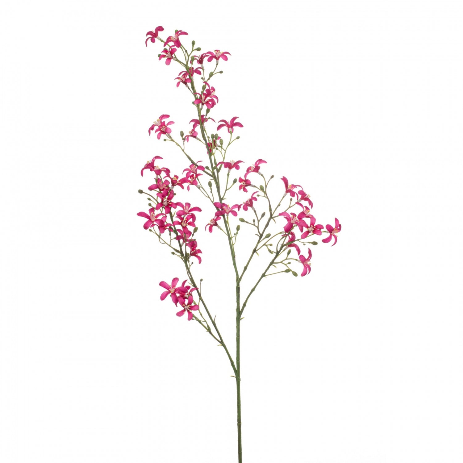 Fleurdirect Kunstbloem Saxifraga - Roze - Polyester - 0x93x0cm (BxHxD)