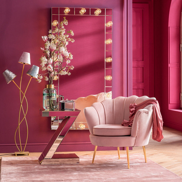 Bijzettafel Luxury Z Champagne Kare Design