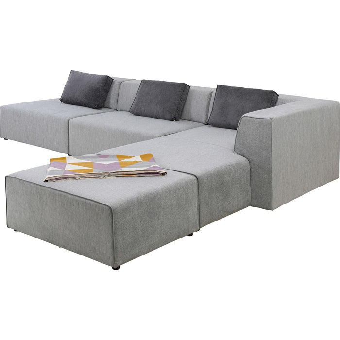 Hoekbank Infinity XL Rechts Grijs Kare Design