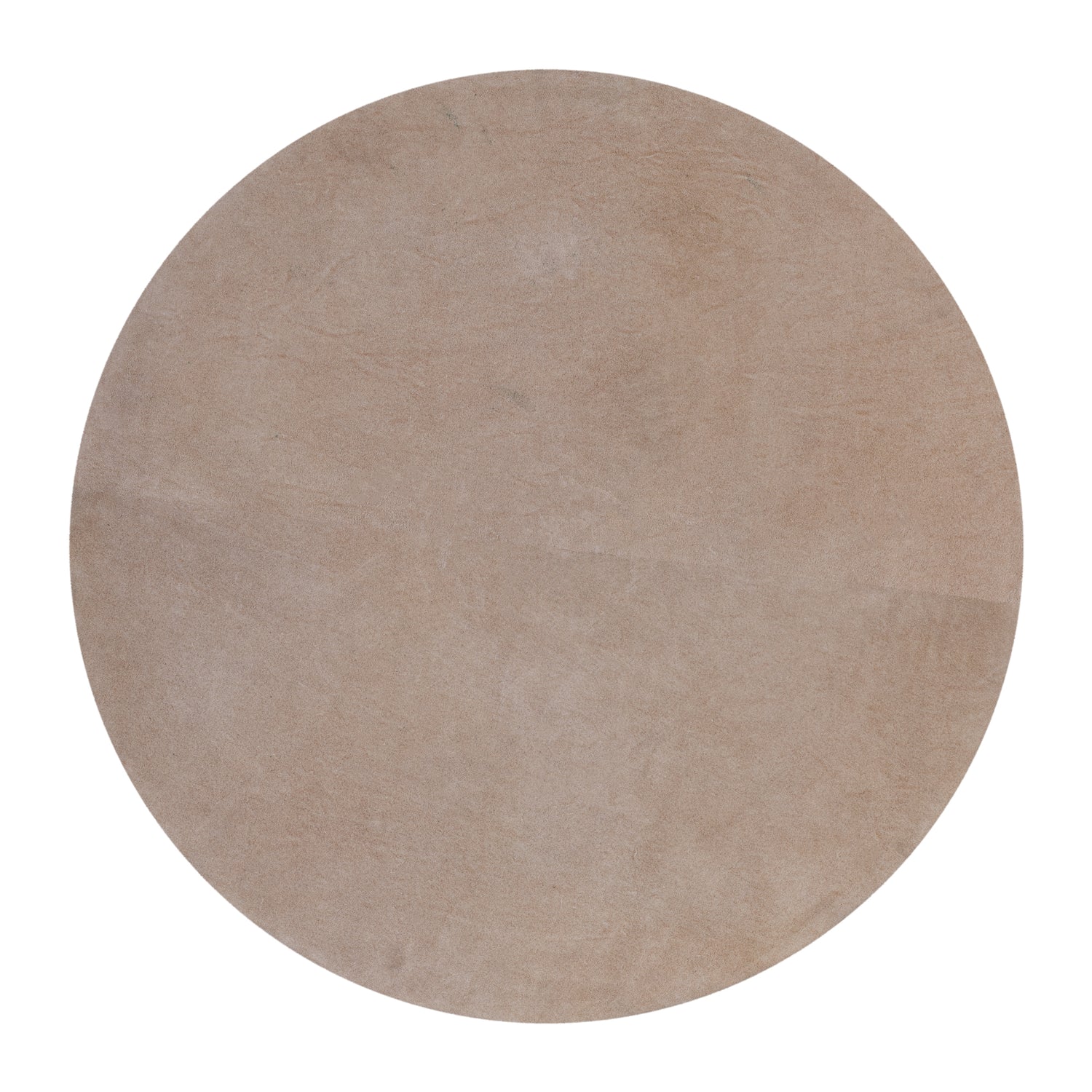 PTMD Nabdia Taupe Suede Round Bowl And Wall Panel L