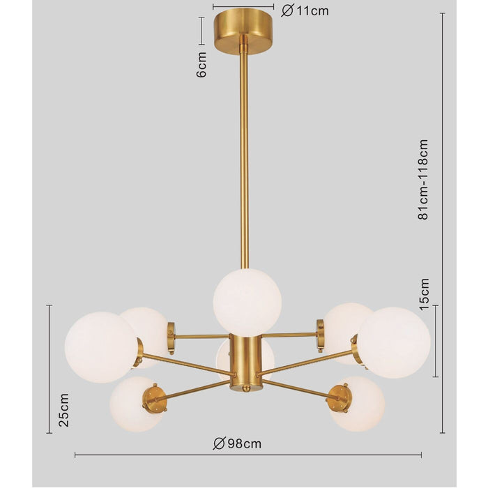 Kare Design Heavenly Hanglamp goud