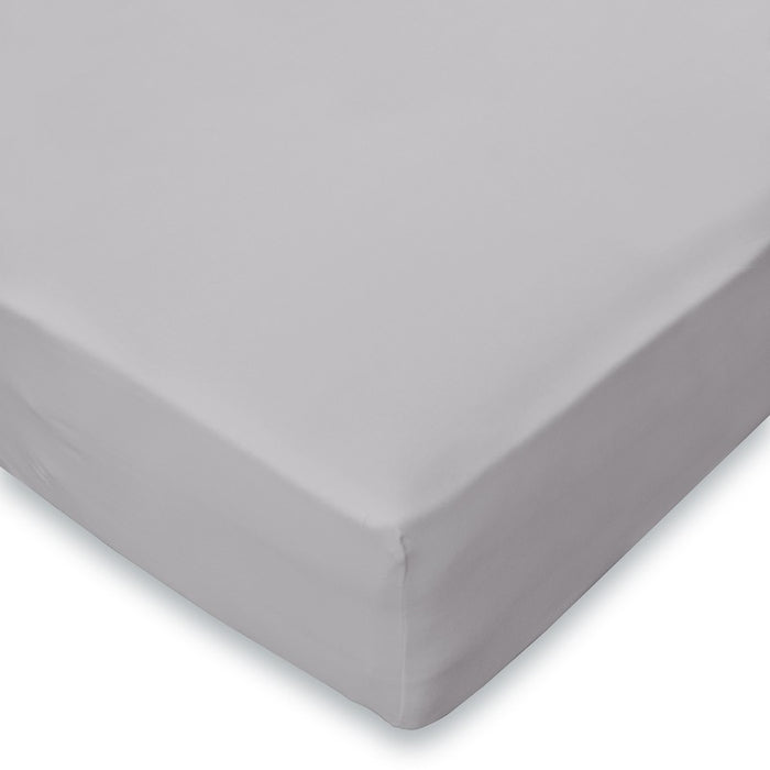 Dutch Dreams Hoeslaken Jersey Katoen - 25cm Hoek - 2x - licht grijs