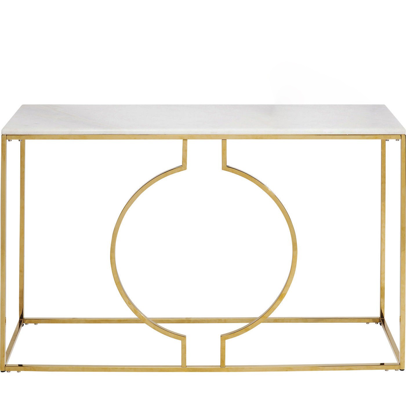 Kare Design Miami Loft console wit en goud 120x35cm