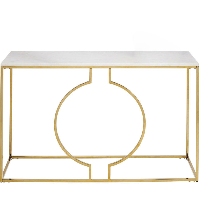 Kare Design Miami Loft console wit en goud 120x35cm