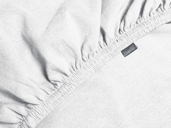 Dutch Dreams Hoeslaken Jersey Katoen - 25cm Hoek - 2x wit