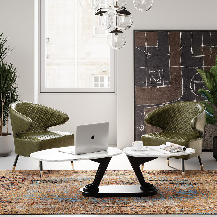 Kare Design Franklin Salontafel wit