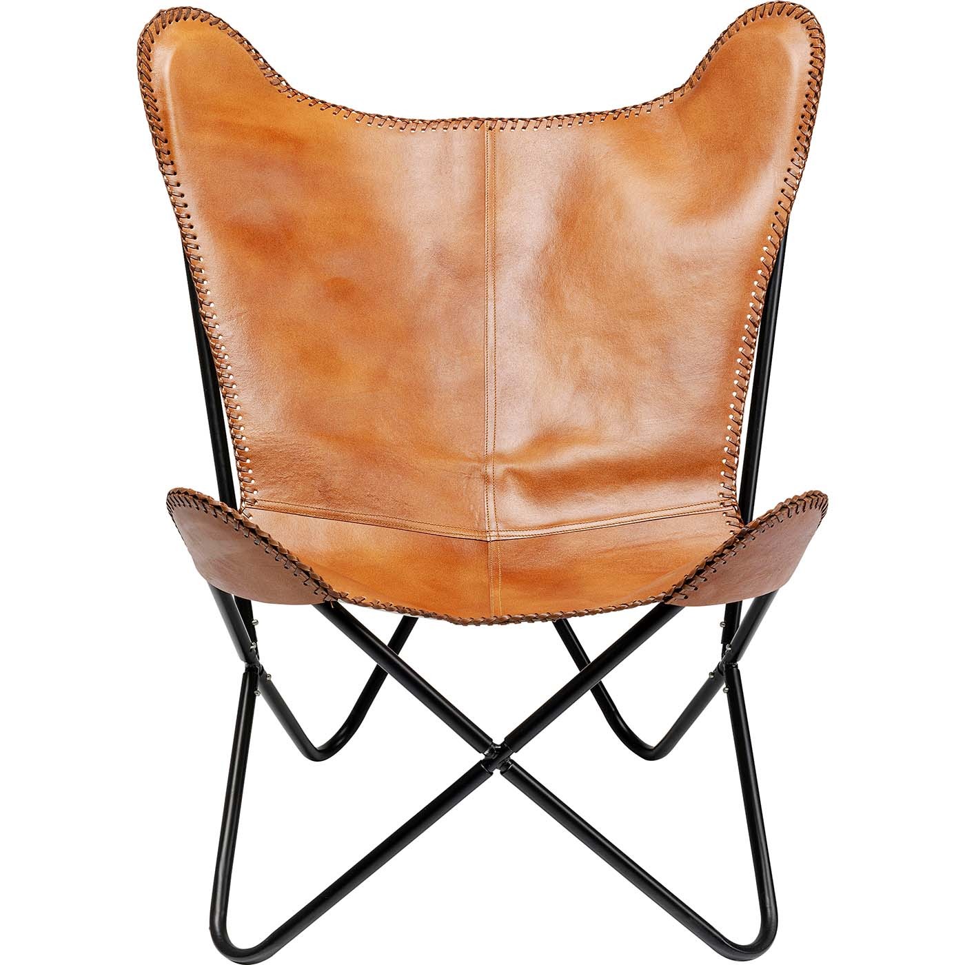 Kare Fauteuil California Leather Brown