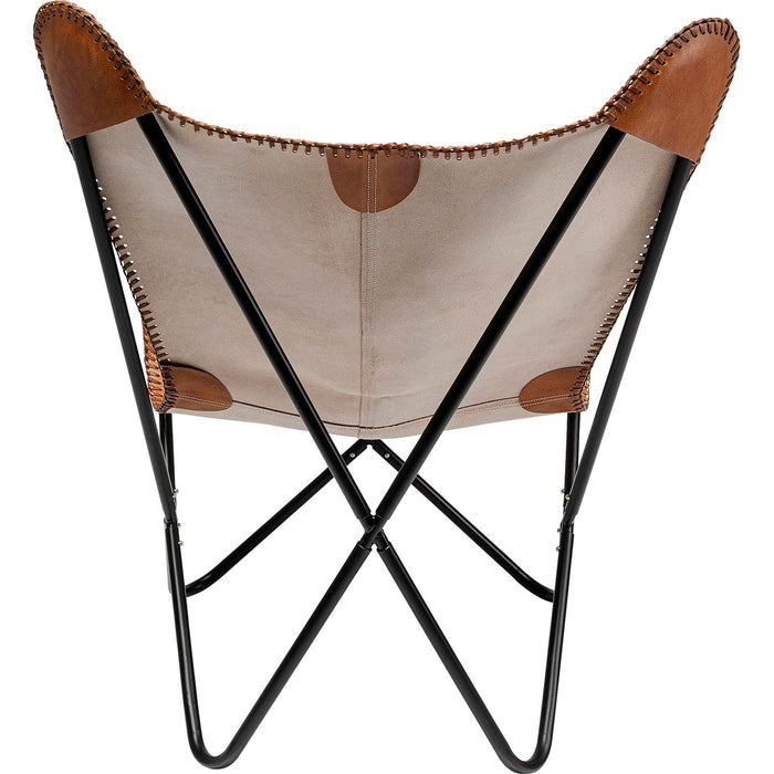 Kare Fauteuil California Leather Brown