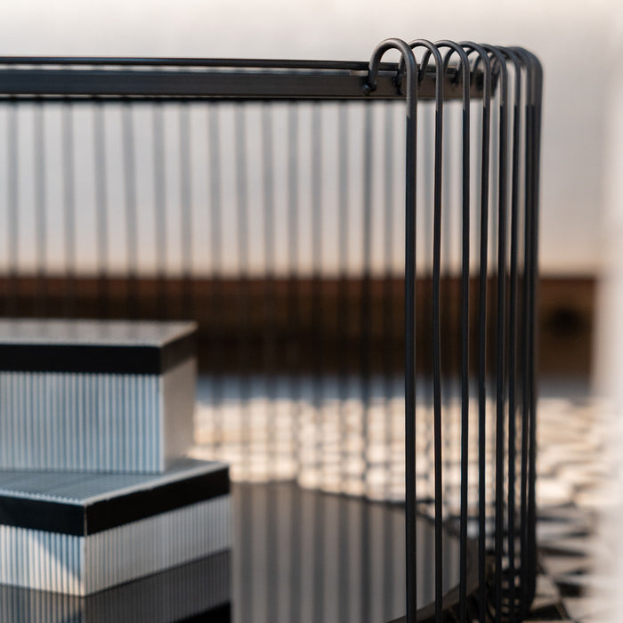 Salontafel Wire Double zwart (2|Set) Kare Design