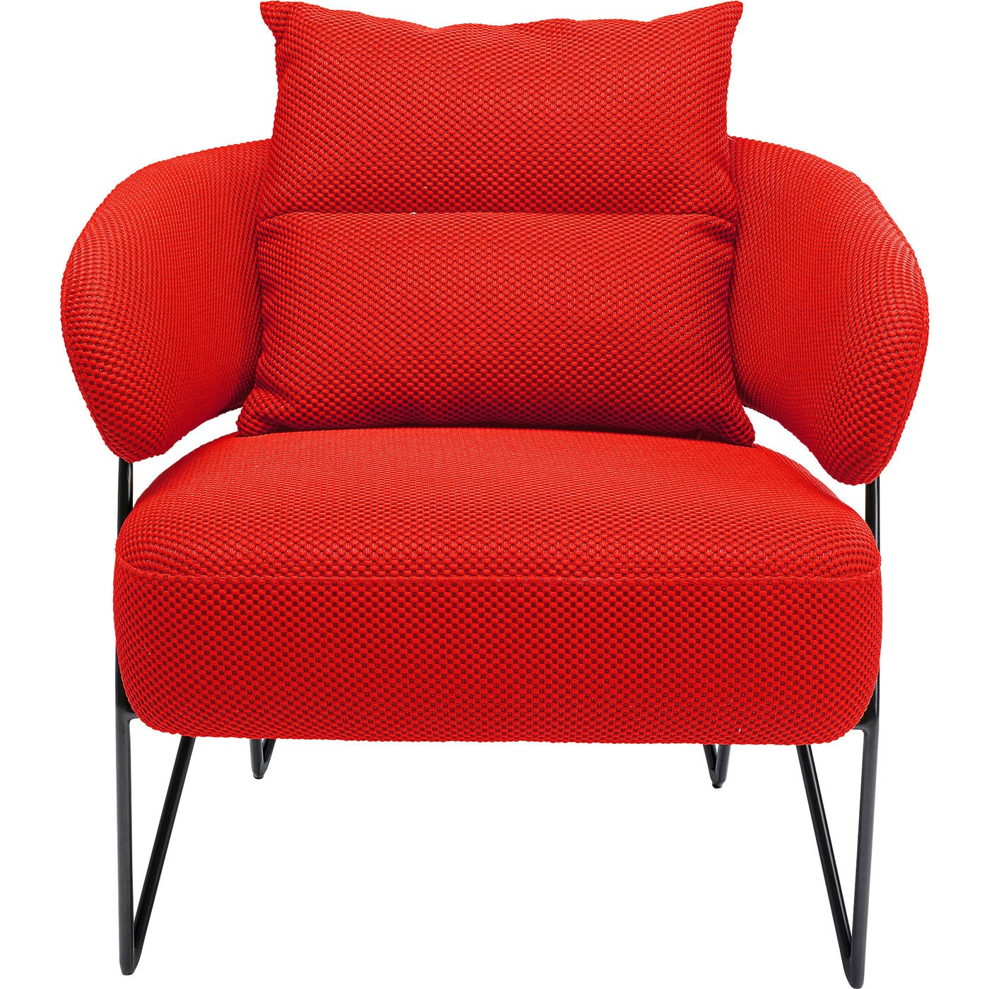 Kare Design Peppo Fauteuil rood