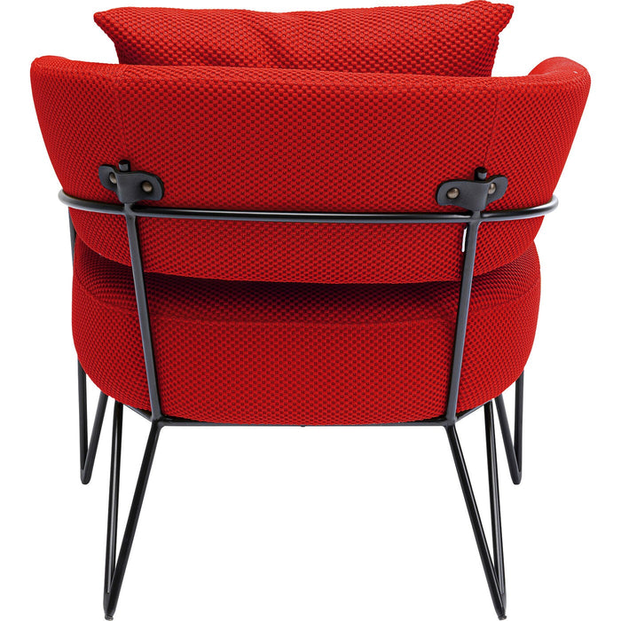 Kare Design Peppo Fauteuil rood