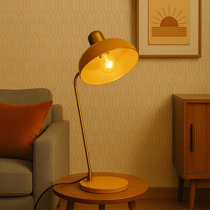 Tafellamp Demi geel Kare Design