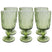Kare Design Fogli Wijinglazen groen 6st