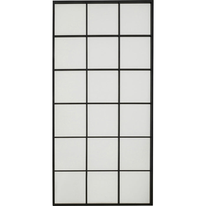 Spiegel Finestra zwart 180x90cm Kare Design