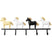 Wand Kapstok paard 63cm Kare Design