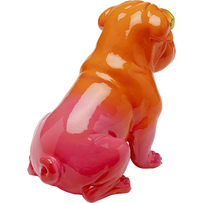 Kare Design Fashion Woonaccessoires bulldog oranje 17cm
