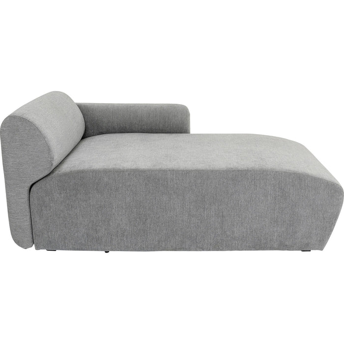 Hoek Ligstoel Lucca rechts grijs Kare Design