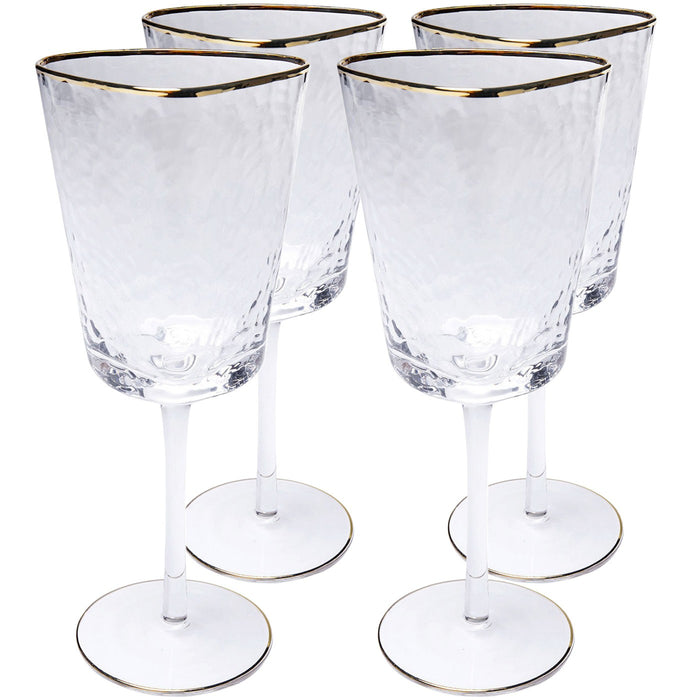 Kare Design Hommage Rode Wijinglazen 4st