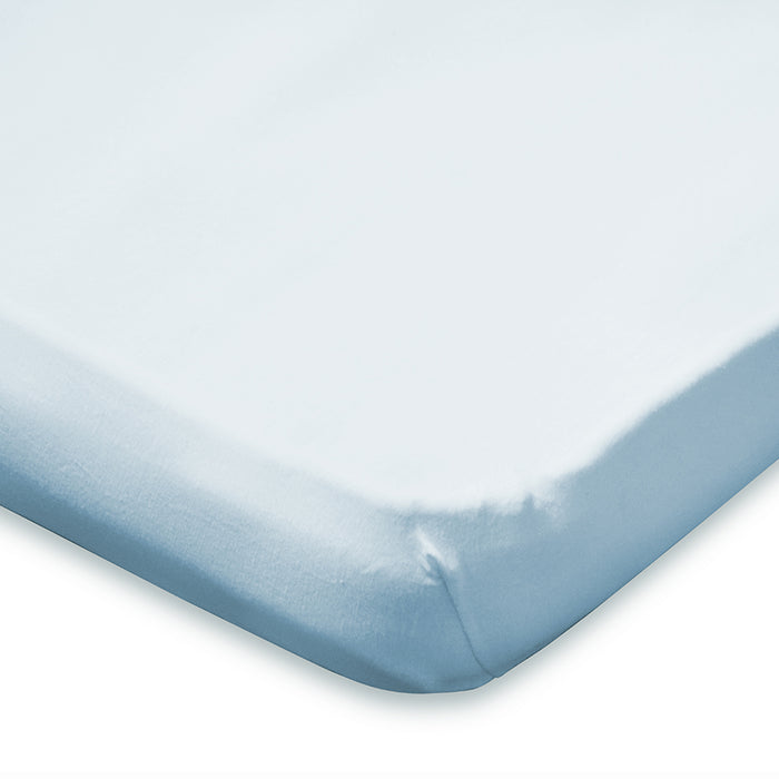 Eleganzzz Topper Hoeslaken Jersey Katoen Stretch - licht blauw